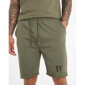 11 Degrees Quick Dry Olive Shorts
