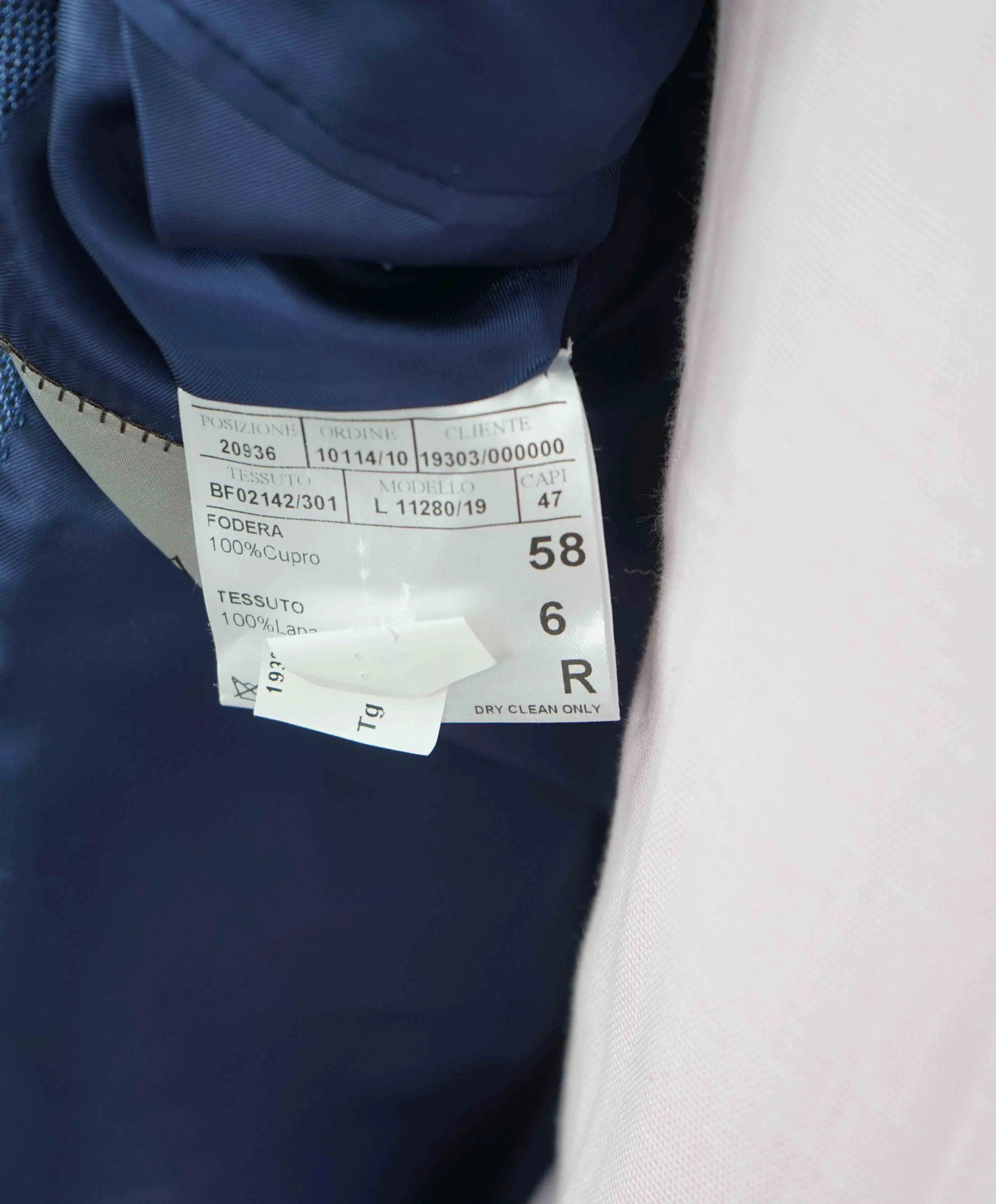 $1,895 CANALI - Light Blue Textured Birdseye Wool Blazer - 48L