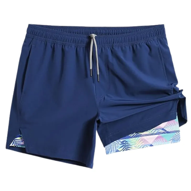 2 In 1 Quick Dry Athletic Shorts – Dual-Layer Design for Performance