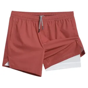 2 In 1 Quick Dry Athletic Shorts – Dual-Layer Design for Performance