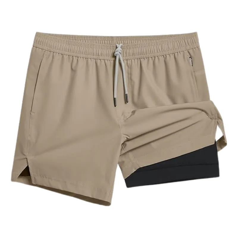 2 In 1 Quick Dry Athletic Shorts – Dual-Layer Design for Performance