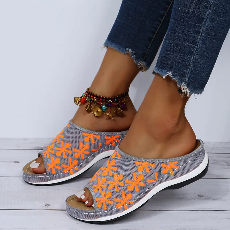 2022 Fashion Wedge Casual Slides Summer Sandal