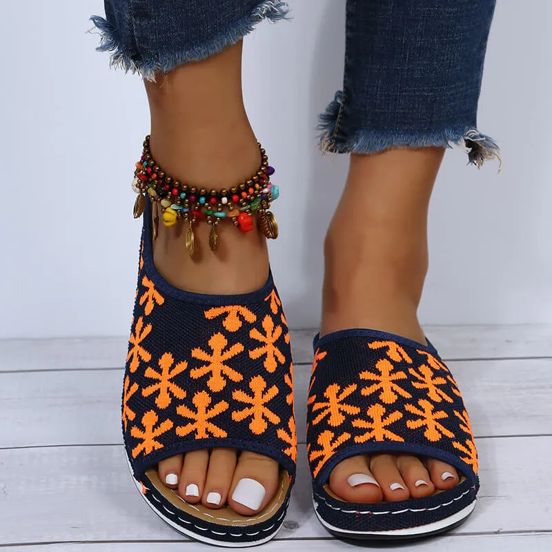 2022 Fashion Wedge Casual Slides Summer Sandal