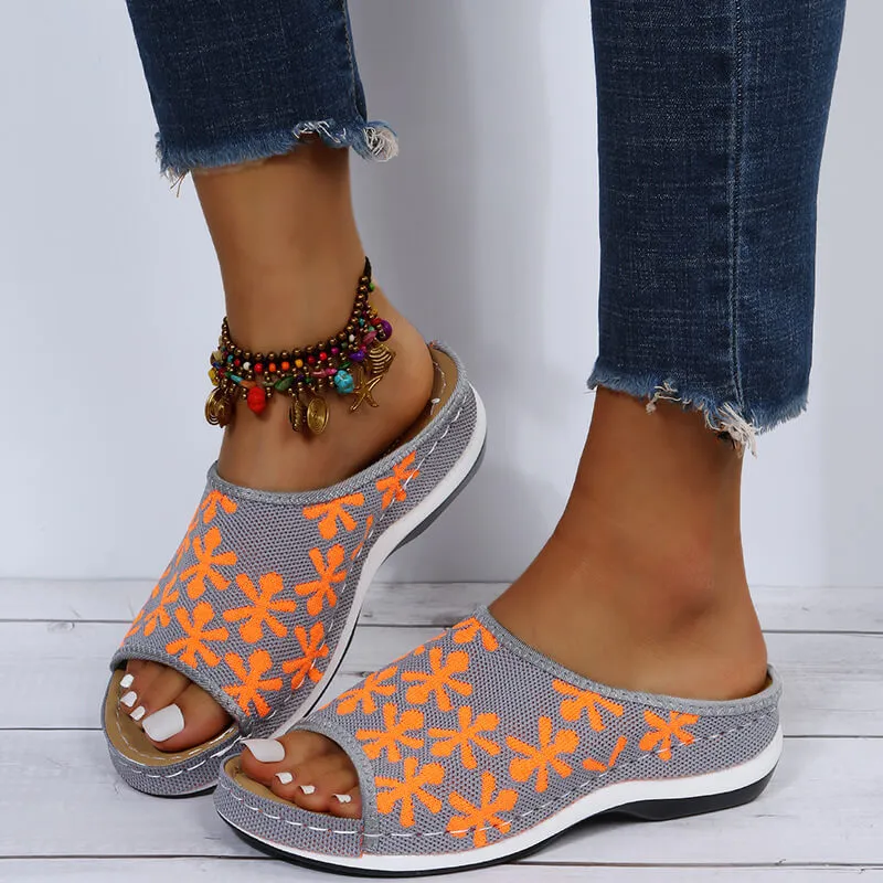 2022 Fashion Wedge Casual Slides Summer Sandal