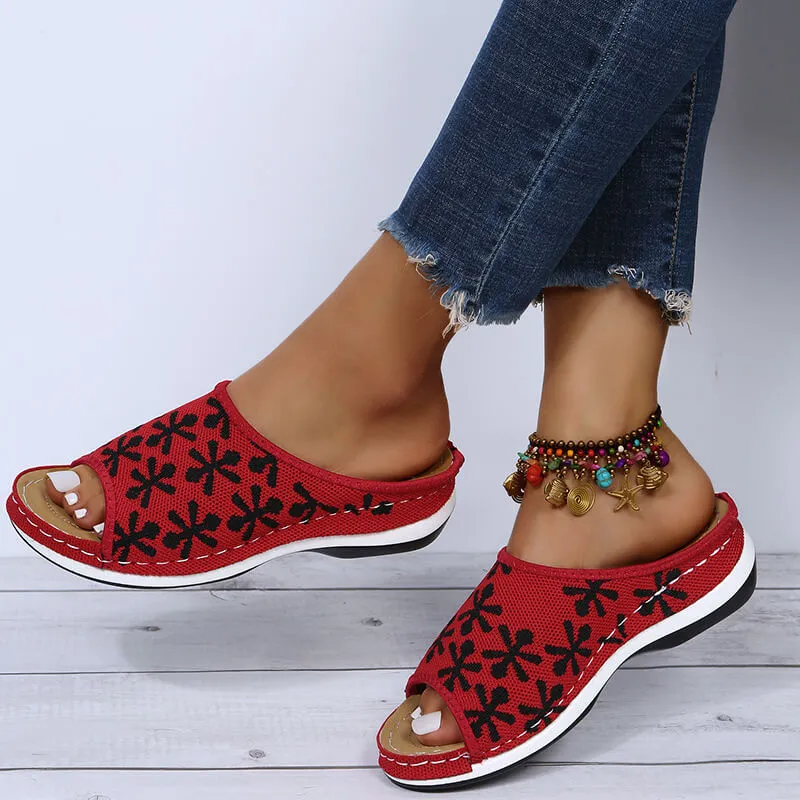 2022 Fashion Wedge Casual Slides Summer Sandal