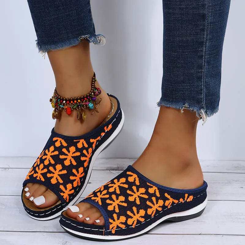 2022 Fashion Wedge Casual Slides Summer Sandal