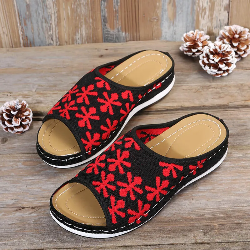 2022 Fashion Wedge Casual Slides Summer Sandal