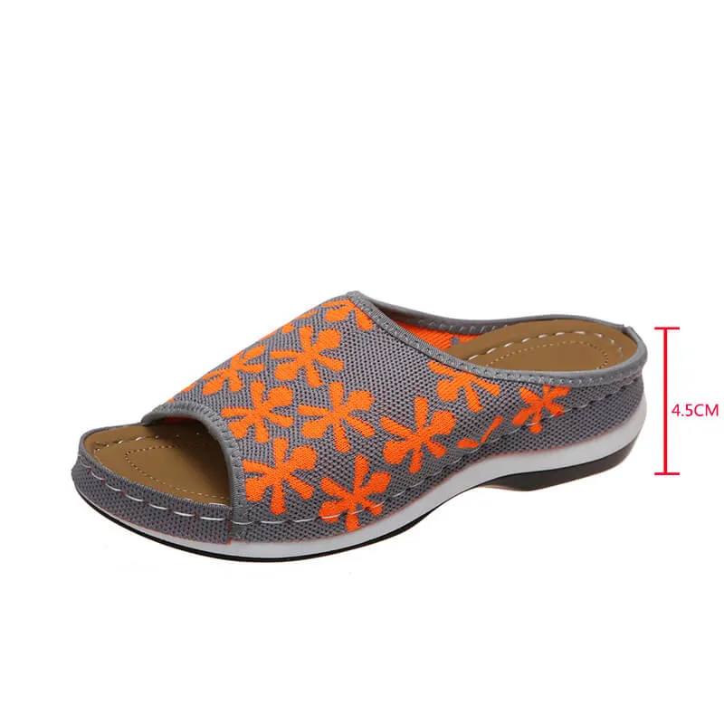 2022 Fashion Wedge Casual Slides Summer Sandal