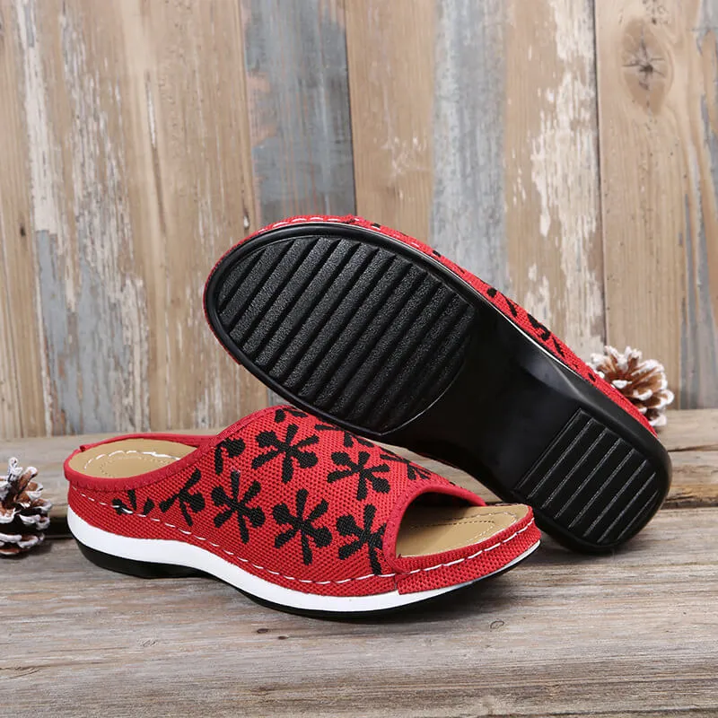 2022 Fashion Wedge Casual Slides Summer Sandal