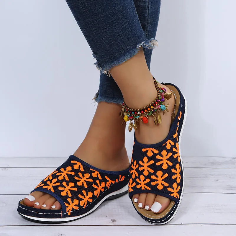 2022 Fashion Wedge Casual Slides Summer Sandal