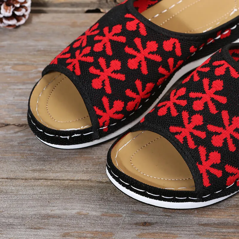 2022 Fashion Wedge Casual Slides Summer Sandal