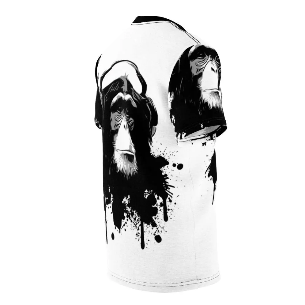 Abstract Art Digital Print T-Shirt