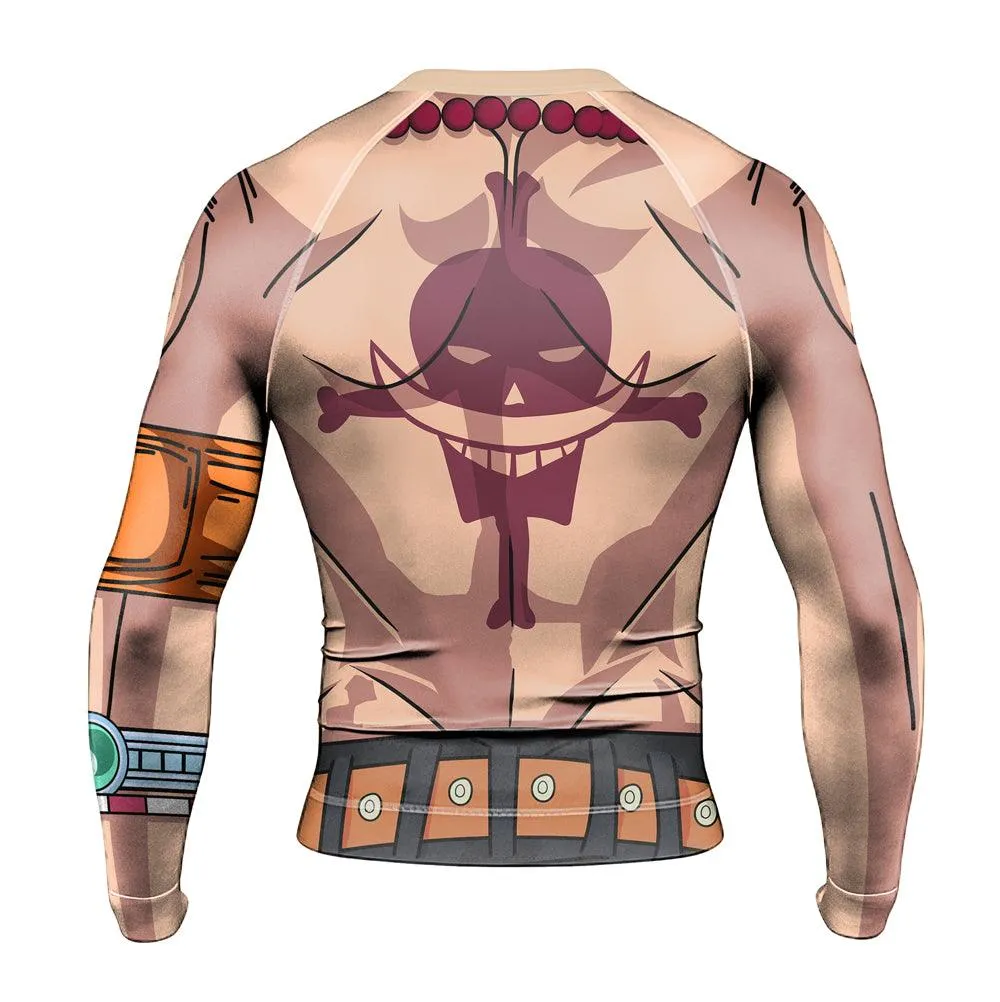 Ace One Piece Long Sleeve Rash Guard