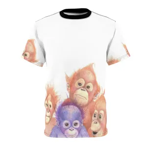 Adorable Orangutan Baby Print T-Shirt