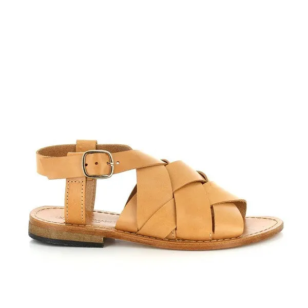 Antichi Romani 934 Brandy Slingback Sandals