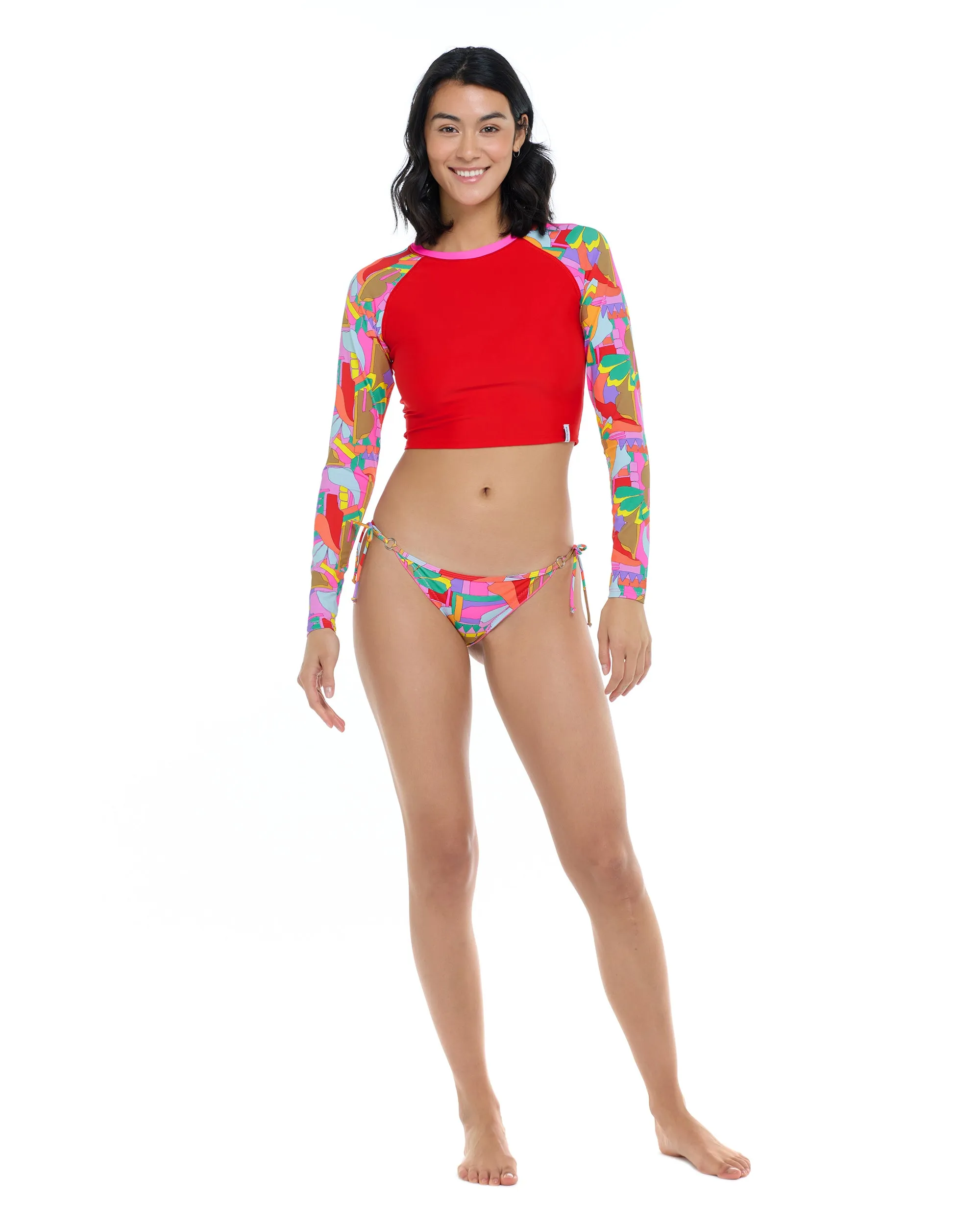 Artistry Let It Be Crop Rashguard - Artistry / Multi
