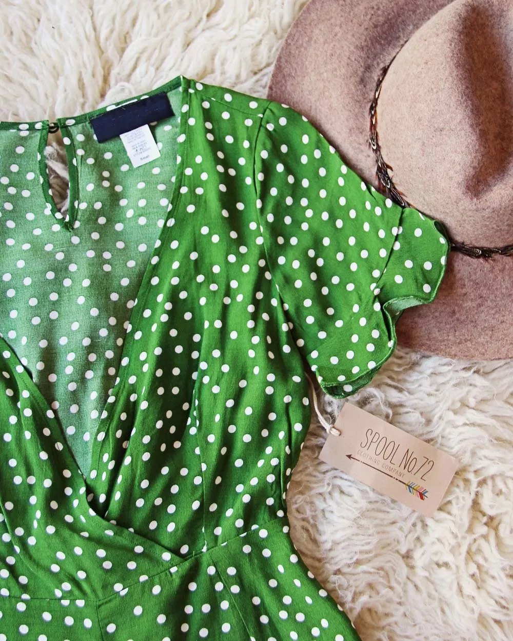 Astilbe Wrap Romper
