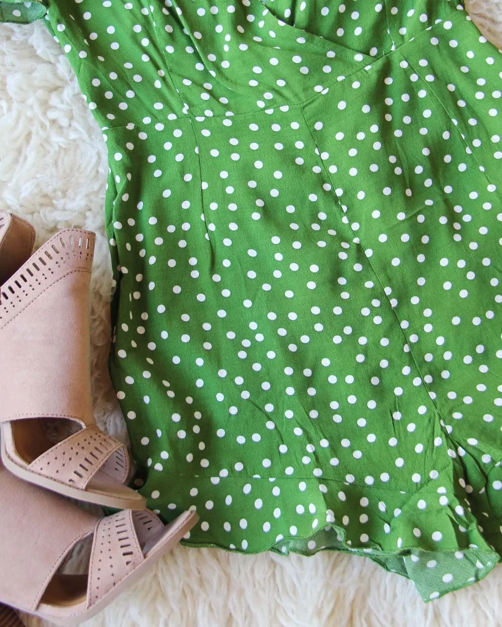 Astilbe Wrap Romper
