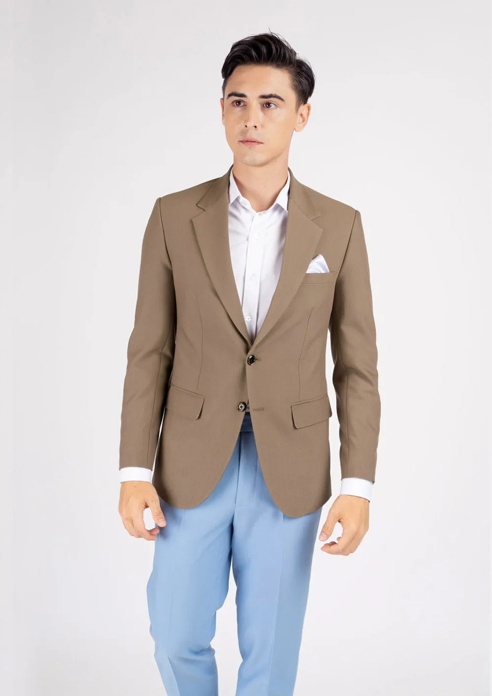 Astor Light Brown Stretch Jacket