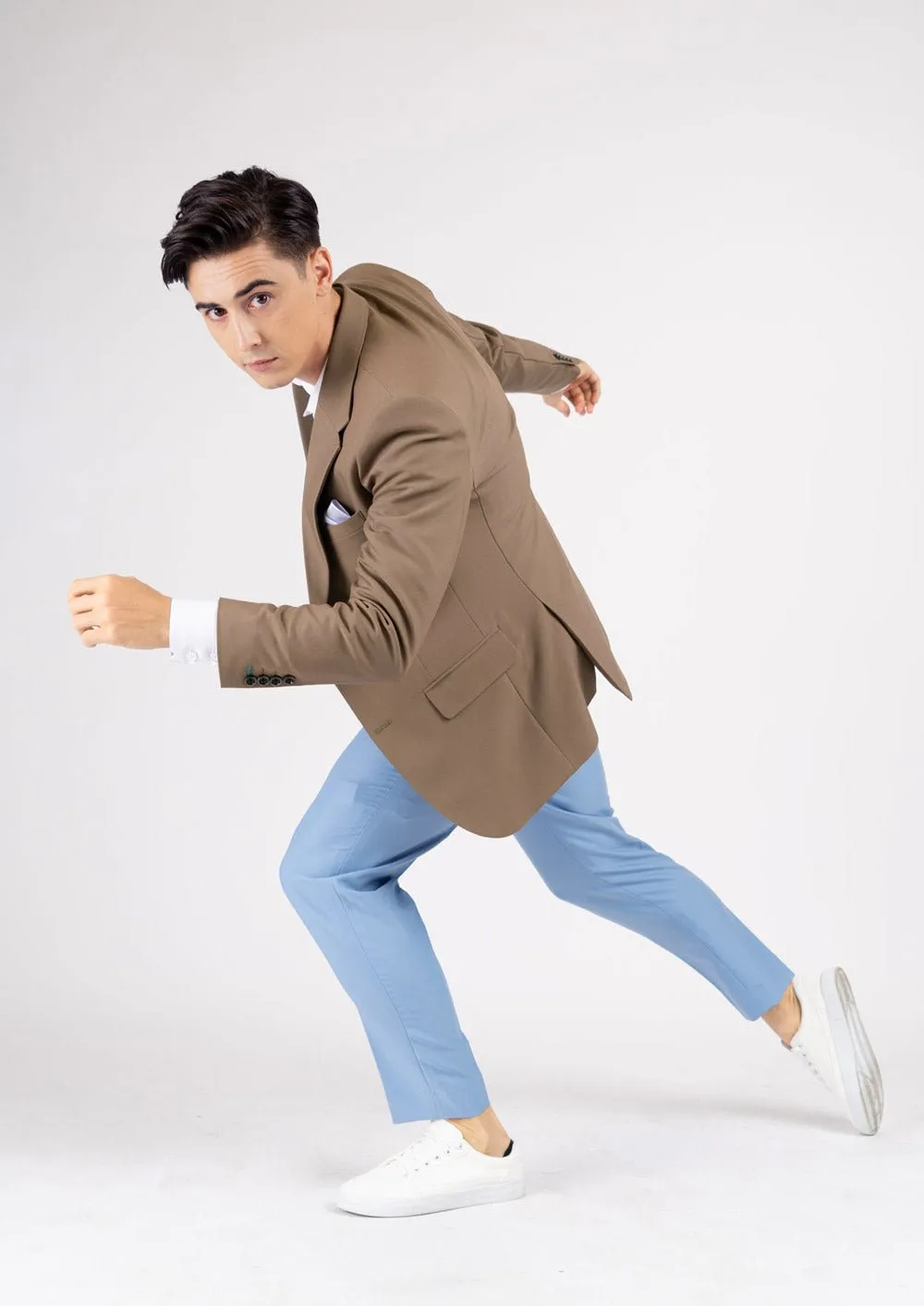 Astor Light Brown Stretch Jacket