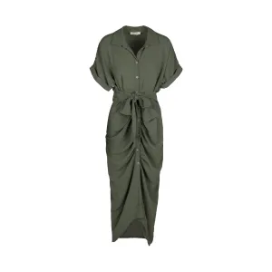 Astrid  Women's Woven Maxi Dress