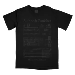 Author & Punisher “These Machines: Blackened” Premium Black T-Shirt
