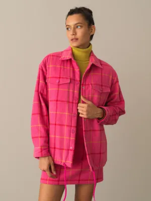 Ava Plaid Coat