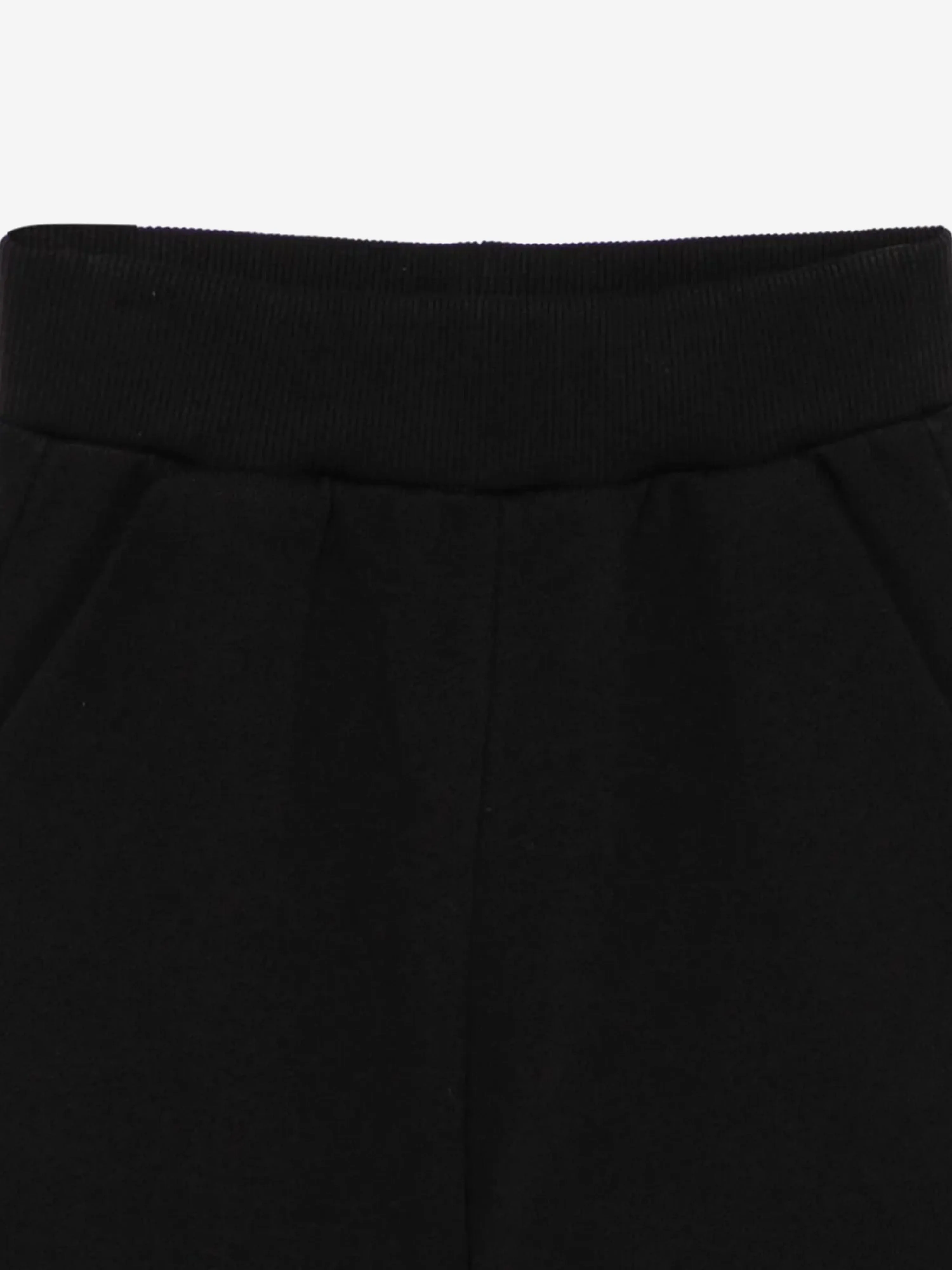 Balmain Kids Logo Jersey Shorts in Black