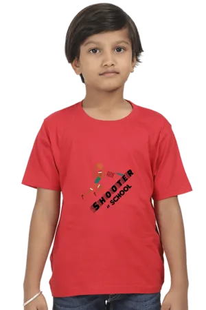 Basketball Shooter Printed T-shirt for boy
