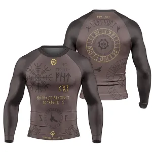 BattleFitGear Viking Valhalla Rune Long Sleeve Rash Guard
