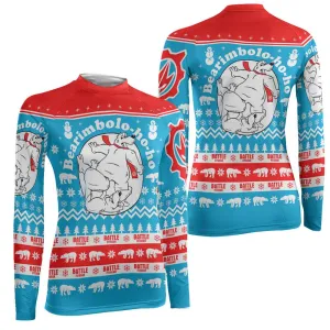 Bearimbolo-Ho-Ho Women's Long Sleeve Rash Guard