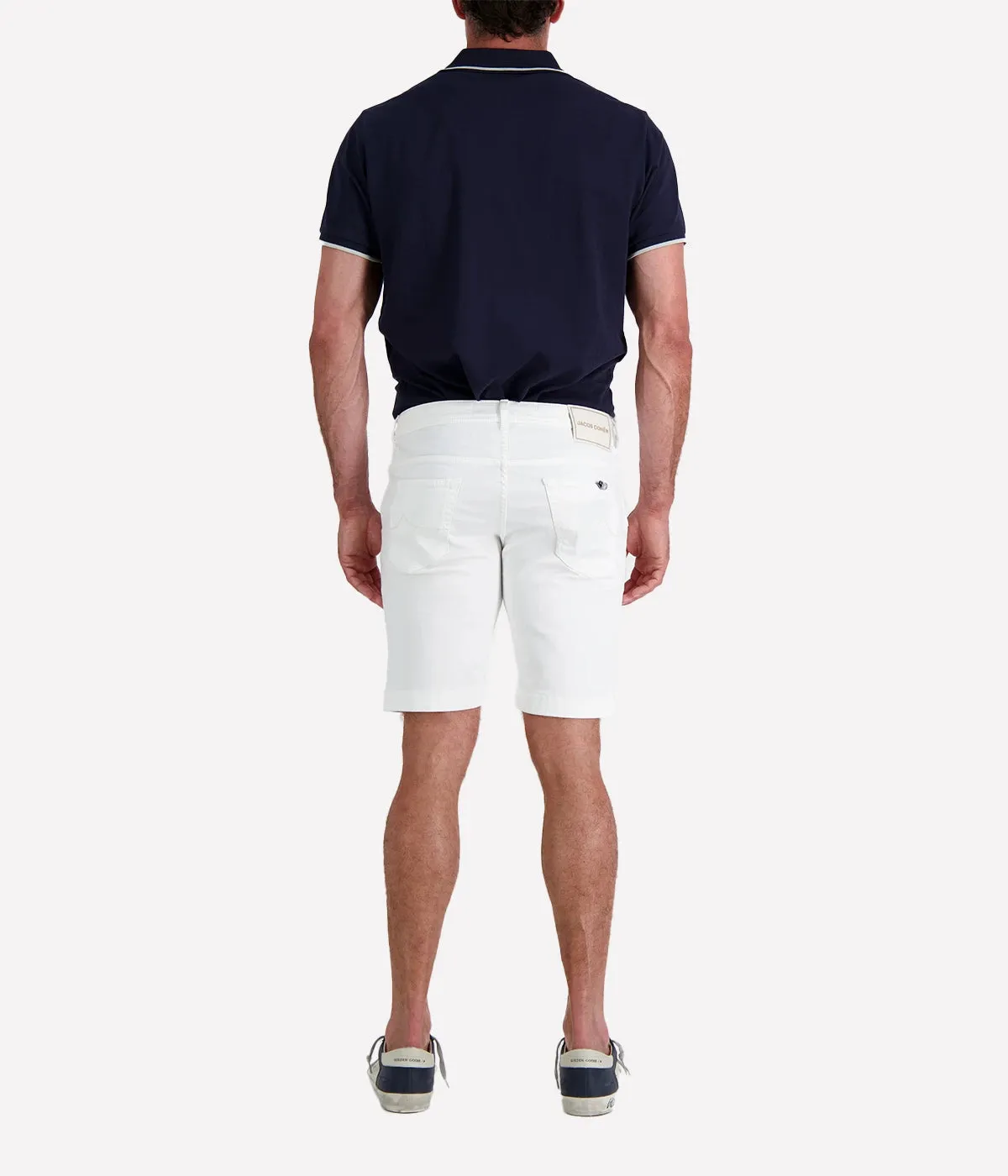 Bermuda 5 Pkt Slim Fit Lou in Washed Natural