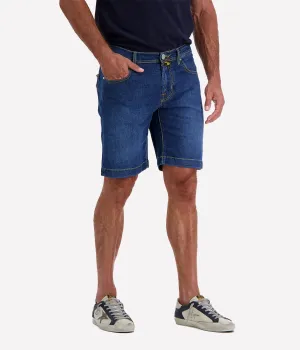 Bermuda 5 Pkt Slim Fit Nicolas in 100D