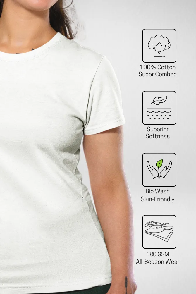 Blooming With Colors Holi T-shirt for women