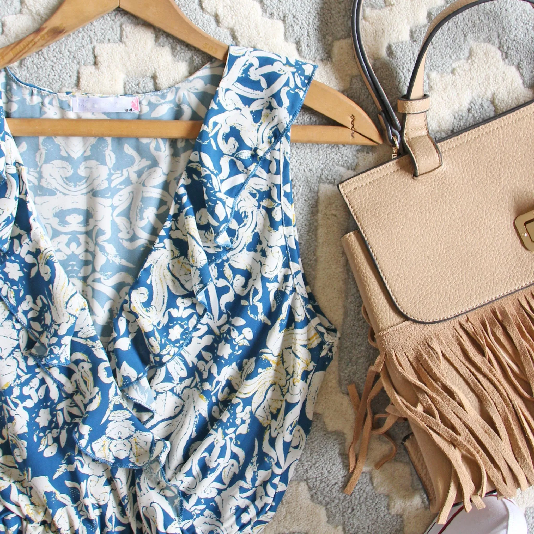 Blue Hush Romper
