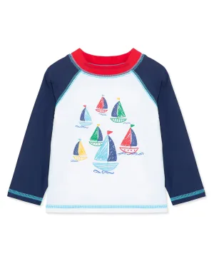 Boat Long Sleeve Infant Rashguard (6M-24M)