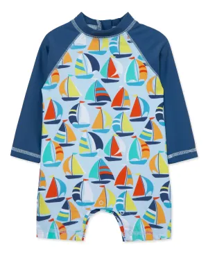 Boat Long Sleeve Rashguard Suit (6M-24M)
