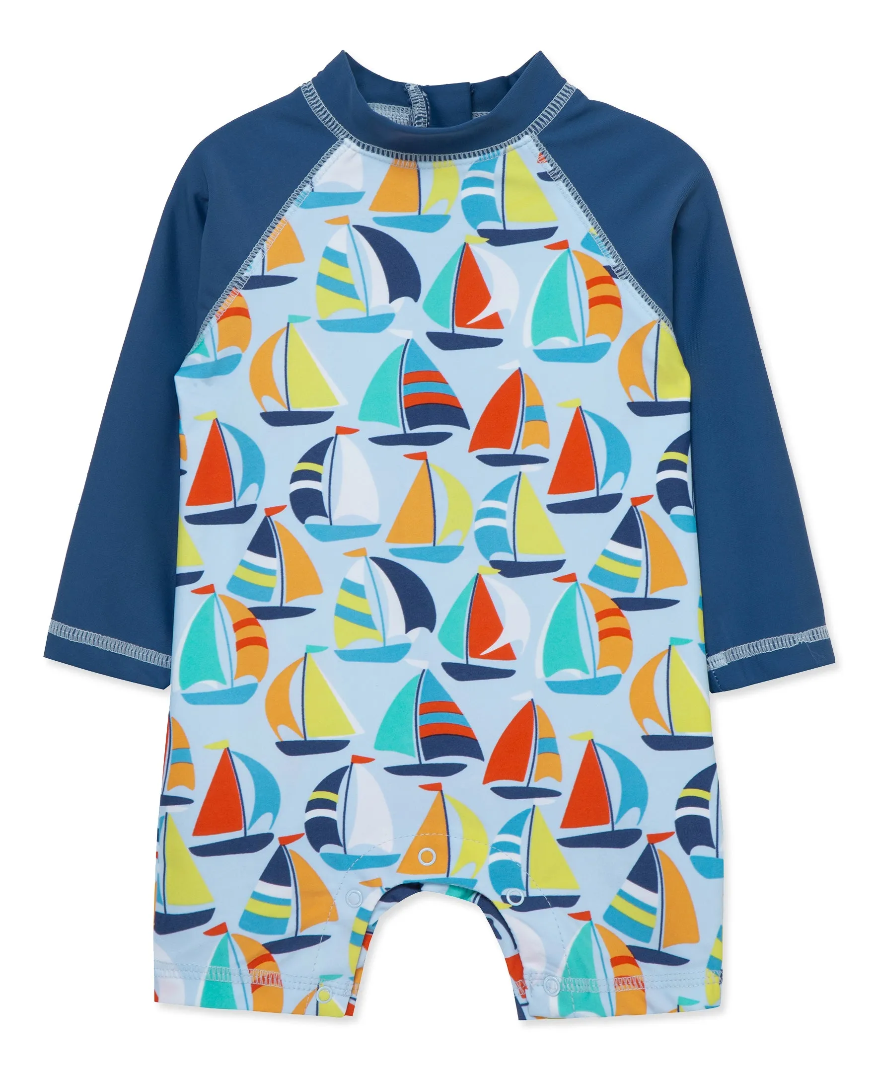 Boat Long Sleeve Rashguard Suit (6M-24M)