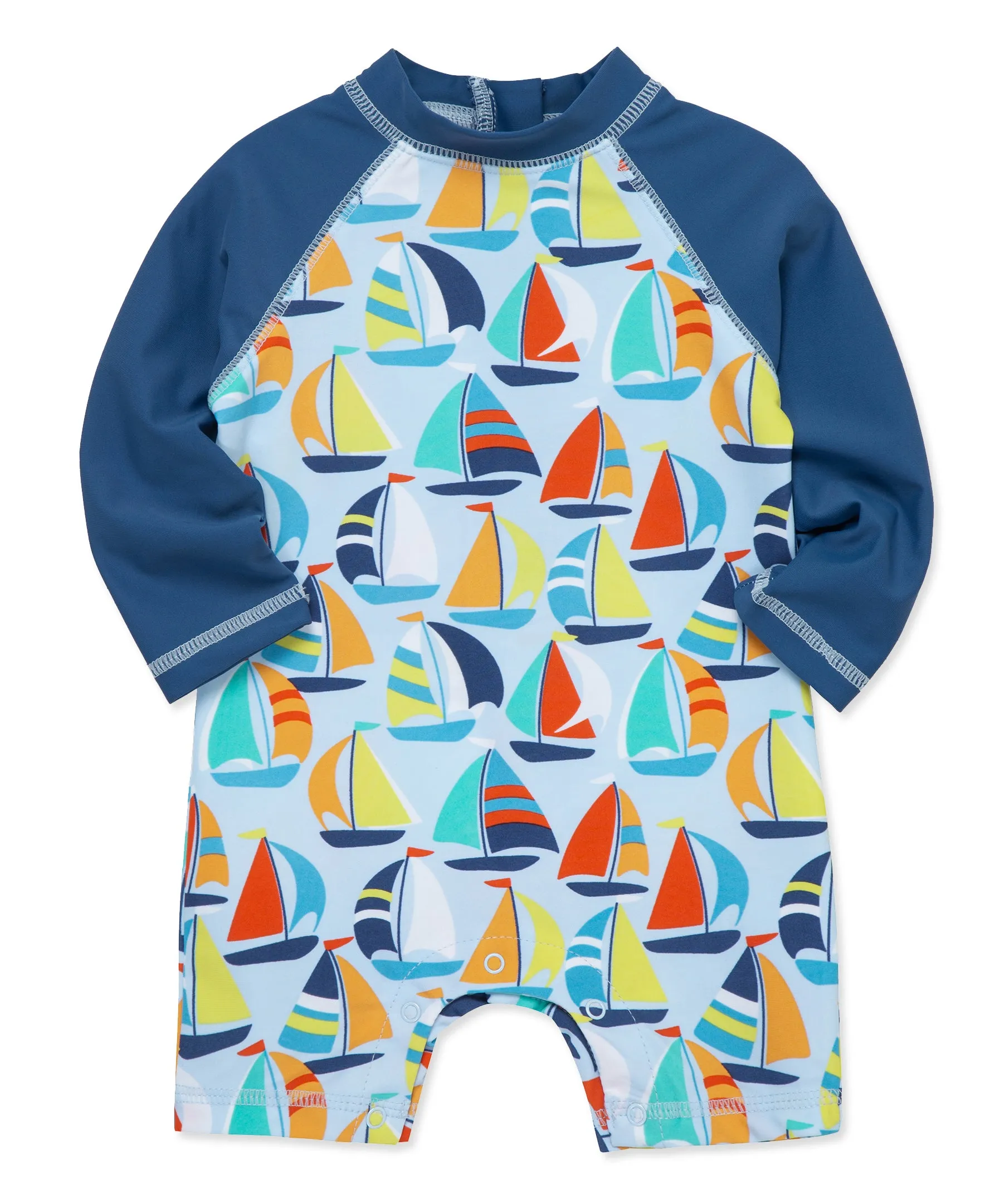 Boat Long Sleeve Rashguard Suit (6M-24M)