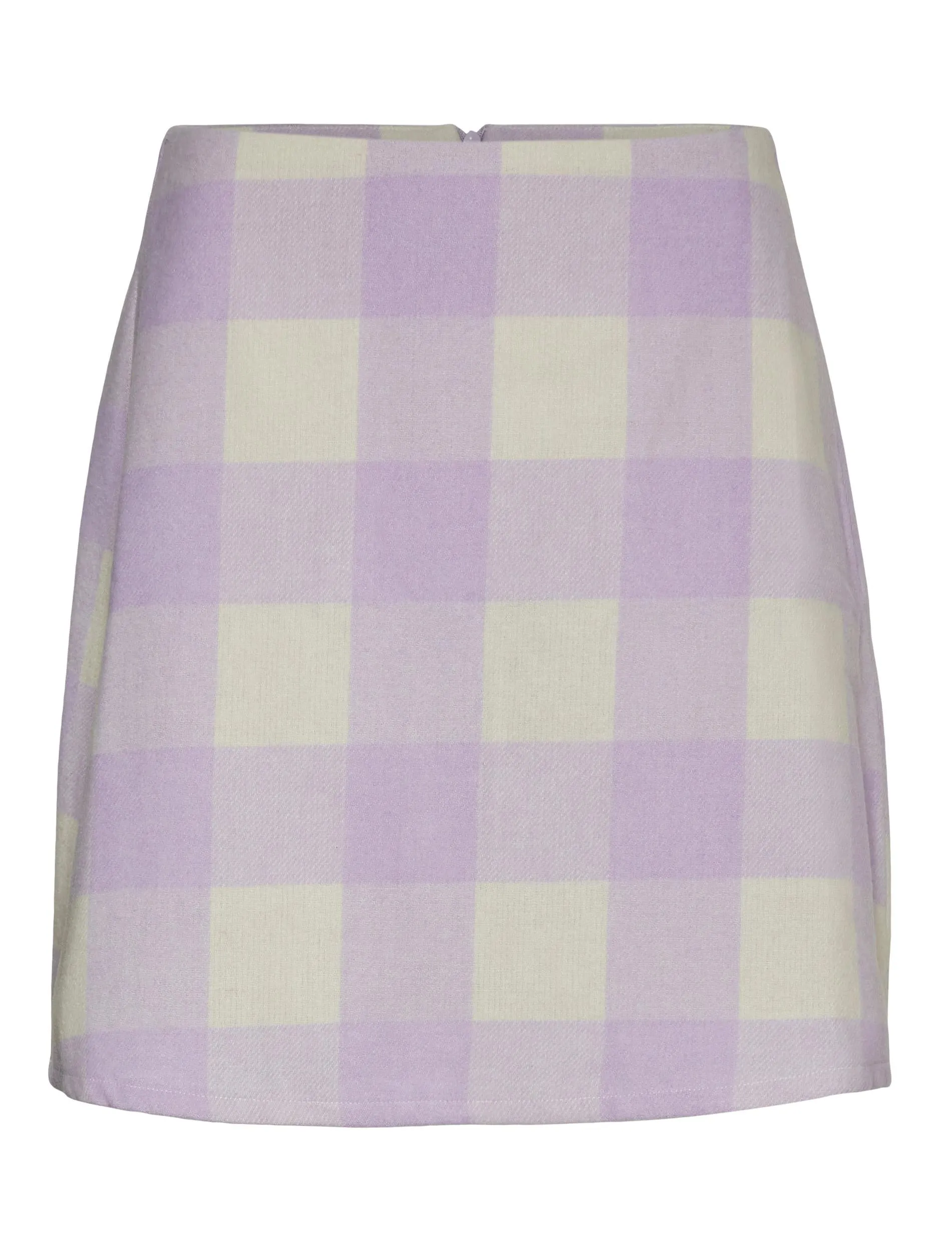 Checked Mini Skirt