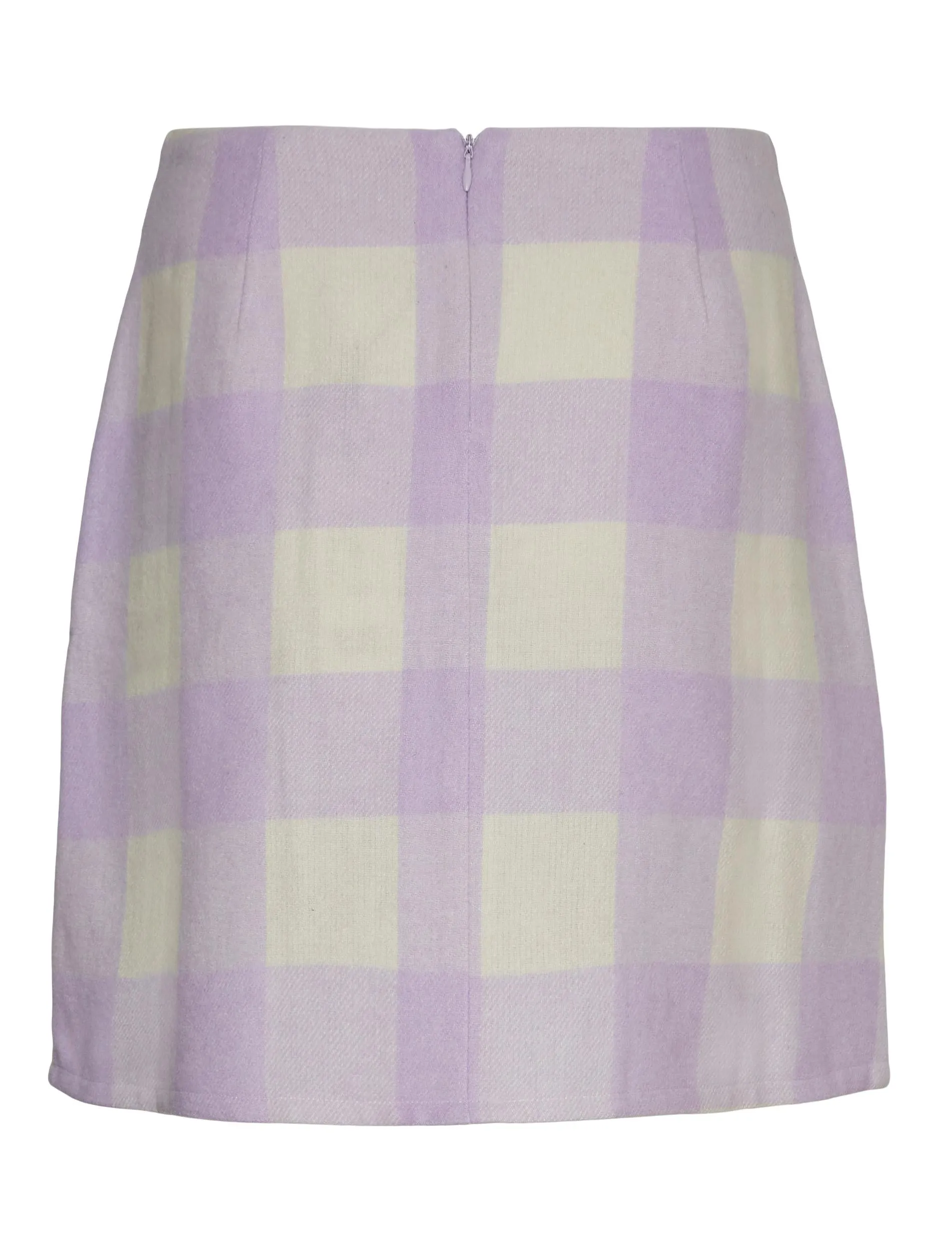 Checked Mini Skirt