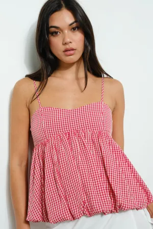 Cherry Temptations Bubble Top