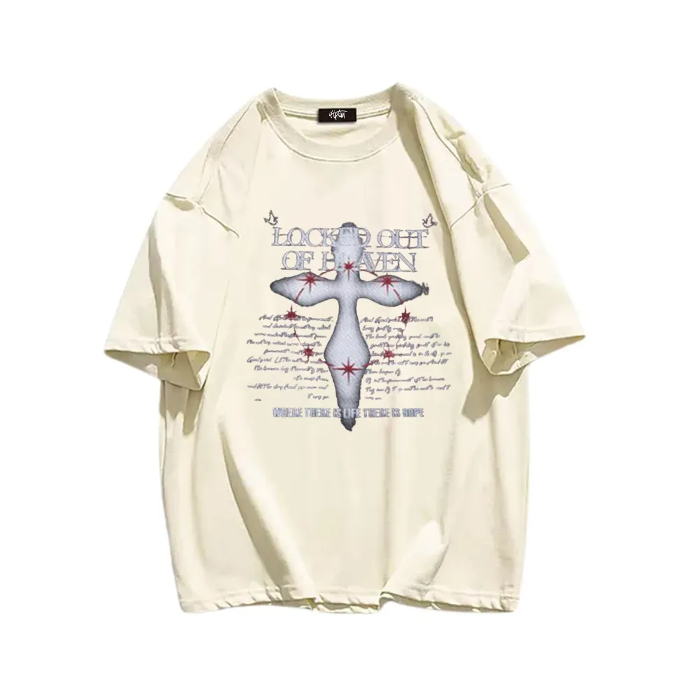 “Cross Angel Shape” T-shirt