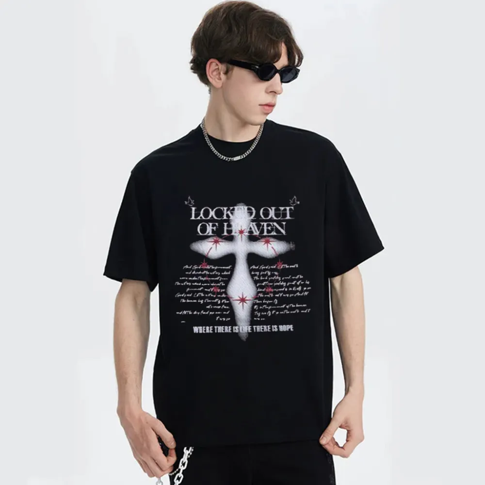“Cross Angel Shape” T-shirt