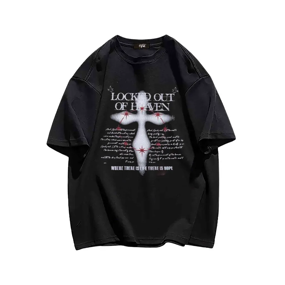 “Cross Angel Shape” T-shirt