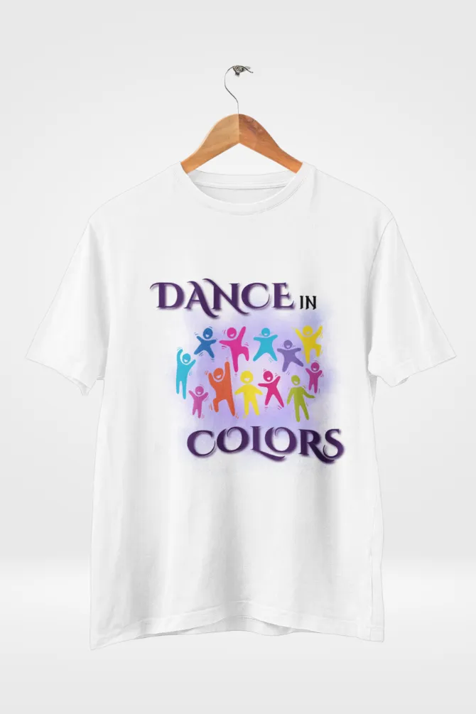 Dance In Colors. Holi T-shirt for women