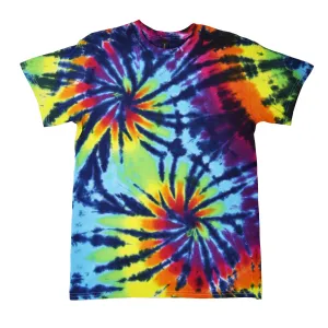 Double Prism Swirl Tie Dye T Shirt