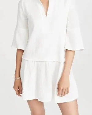 Easy Mini Dress in Natural | Natural