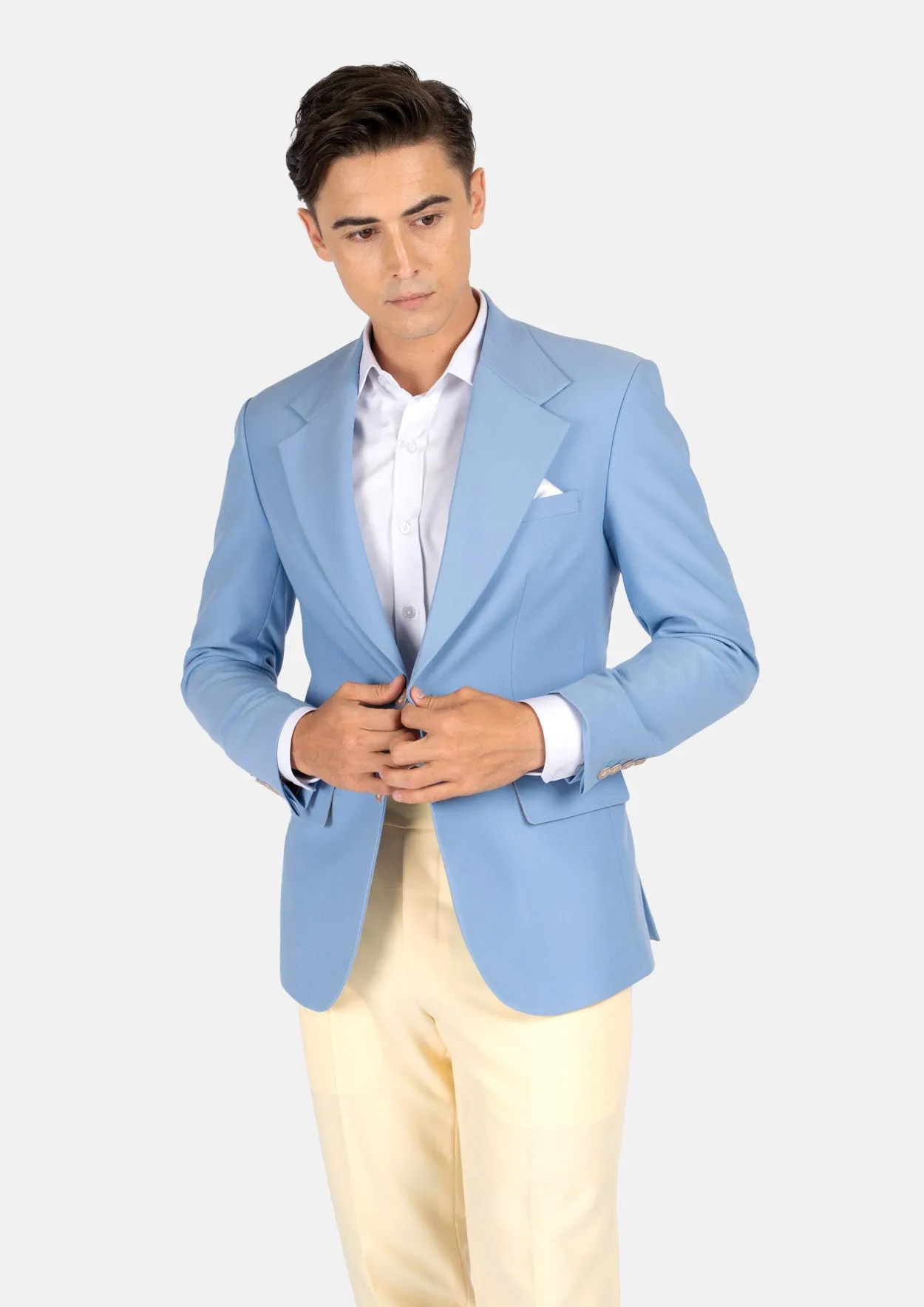 Ellis Icy Blue Stretch Jacket