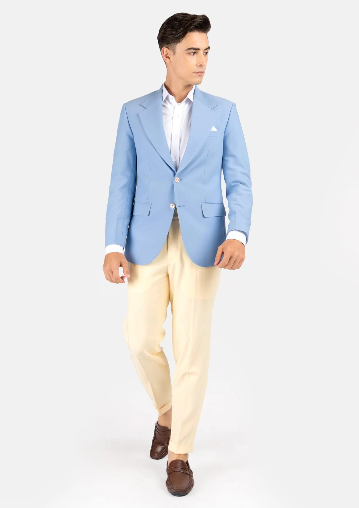 Ellis Icy Blue Stretch Jacket